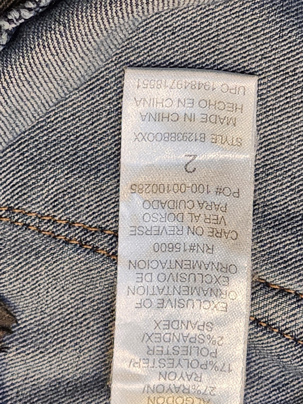 Democracy "Ab"solution Skinny Jeans – Medium Wash – Size 2 - Picture 6 of 10